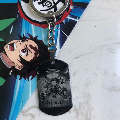 

Fat Bear Anime Demon Slayer Kimetsu no Yaiba rubber Keychain Key Ring Race Straps