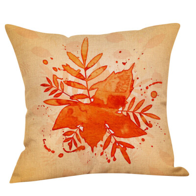 

〖Follure〗Thanksgivin Autumn Throw Pillow Cover Pillowcases Decorative Sofa Cushion Cover