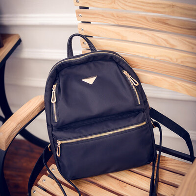 

New Oxford cloth backpack mens&womens universal travel bag sports vertical zipper outdoor backpack