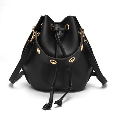 

Brand Fashion Leather Bucket Bags for Women 2019 Female Small Travel Shoulder Bag Ladies Hand Bag Crossbody Pack Messenger Pouch