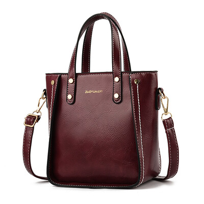 

Single Shoulder Bag Female Fashion Bucket Bag Korean version Baitao Slant Bag Large Capacity Handbag