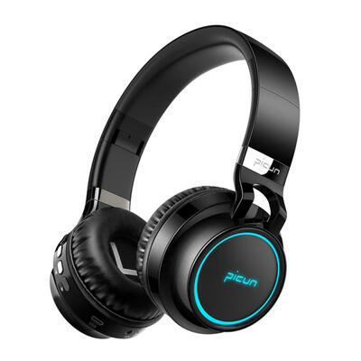 

P60 Bluetooth Headphone Wireless Headphones 7 Colors Glowing 20 Hrs Music Time With MIC For Phone Xiaomi IPHONE