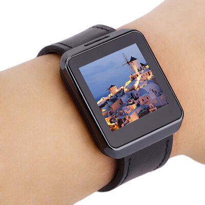 

Z023 Bluetooth BT40 Smart Watch 154" TFT Display Screen Genuine Leather Luxury Strap MTK2502-ARM7 OTA for Android iOS Smartphone