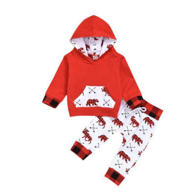 

Christmas Baby Boy Girl Reindeer Costume Romper Hooded Jumpsuit Bodysuit Outfit