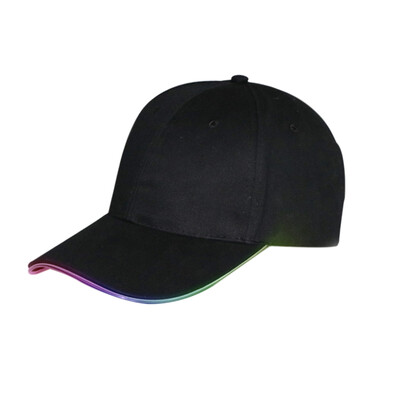 

LED Light Baseball Hat Bright Luminous Glowing Hat Adjustable for Hunting Jogging Angling Outdoor Night Sports
