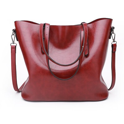 

Women fashion shoulder bag ladies casual totes female crossbody bag PU leather with high quality solid designs