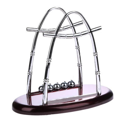 

Newtons Cradle Fun Desk Toy Steel Balance Ball Physics Science Pendulum