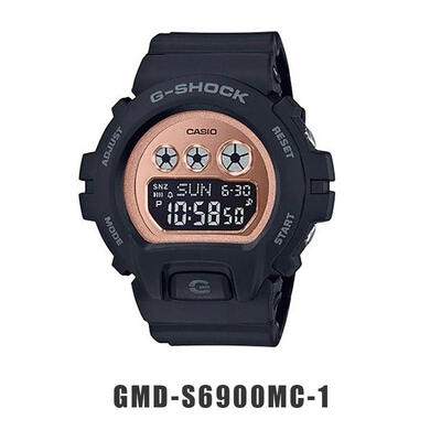 

Casio G-Shock GMD-S6900MC-1 Digital Watch Quartz Wristwatch - Black