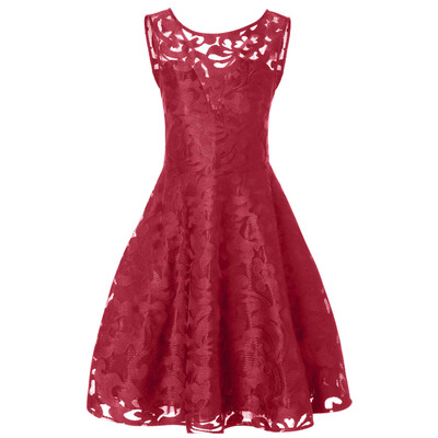 

Lace Plus Size Holiday Short Cocktail Dress