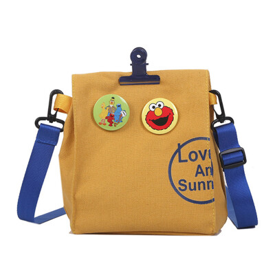 

Multi-Color Durable Sturdy Cute Womens Canvas Slant Bag Single Shoulder Bag