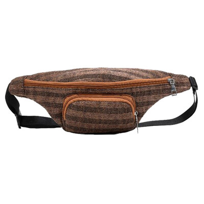 

Women Zipper Crossbody Shoulder Chest Waist Bag Straw Fanny Pack Phone Holder