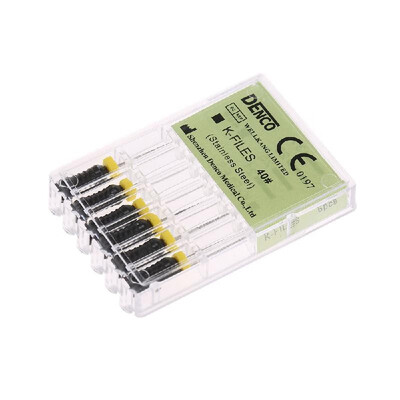 

6PCS K-type File Endodontic Root Canal Manual K-Files Stainless Steel Dentist Tools Teeth Care Product