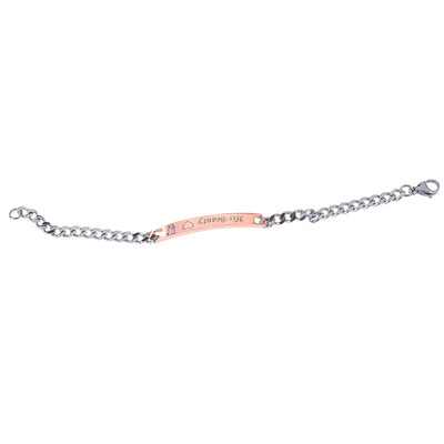 

Fashion His Queen Her King Stainless Steel Couple Bracelet His&Hers Matching Bracelets Unique Gift