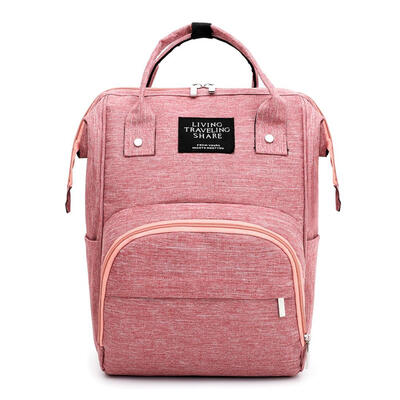 

Solid Color Mommy Travel Backpacks Large Maternity Nappy Top-handle Bags