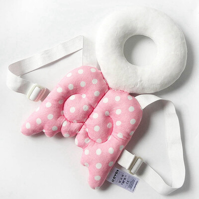 

Products Cute Baby Infant Toddler Stuffed Baby Back Protector Safety Harness Headgear Cartoon Wings Head Protector Guard Pillow
