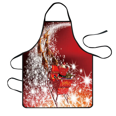 

Siaonvr Christmas Decoration Waterproof Apron Kitchen Aprons Dinner Party Apron