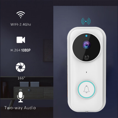 

〖Follure〗WIFI Video Doorbell Smart Doorbell 1080P HD Wifi Security Camera Night Vision