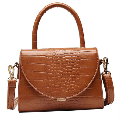 

Luxury Crocodile Pattern Handbags Women Designer Vintage Small Crossbody Bags Brand Shoulder Messenger Bags Sac T3G