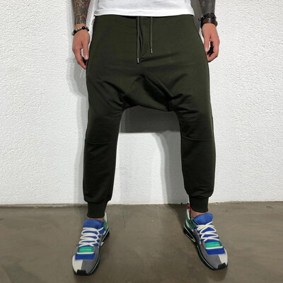 

Gobestart Mens New Fitness Pants Suspension Fitness Leisure Fashion Comfortable Trousers