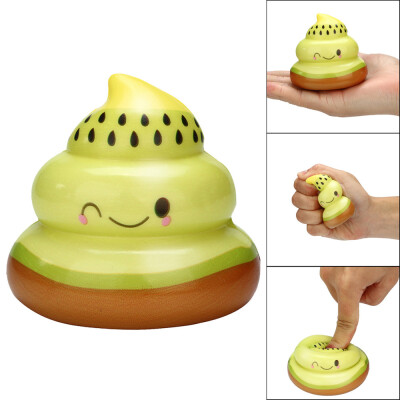 

Gotoamei Squishy Kawaii Kiwi Fruit Poo Slow Rising Cream Scented Stress Relief Toy