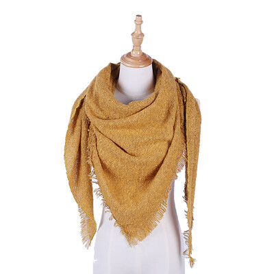

Gobestart Womens Pashmina Shawl Wrap Scarf Solid Color Cashmere Shawl Loose Sweater