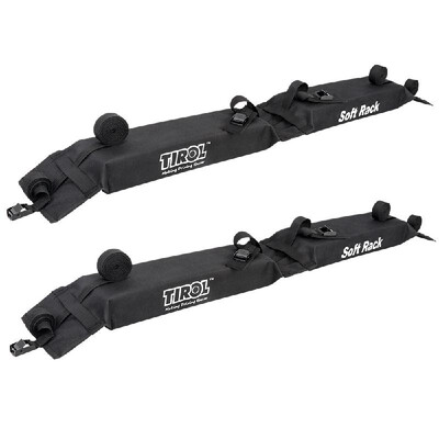 

Universal Auto Soft Car Roof Rack Outdoor Rooftop Luggage Carry Load 60kg Baggage Easy Fit Removable 600D Oxford & PVC
