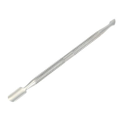 

Nail Spoon Pusher Stainless Steel Nail Cuticle Remover Nail Cutting Tool Pedicure & Manicure Tool Cuticle Fork Helper Dead-skin Tr