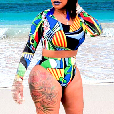 

Roseonmyhand Womens High Waist Swimsuit Bikini Set Push-ups Thicken Bra Swimsuit