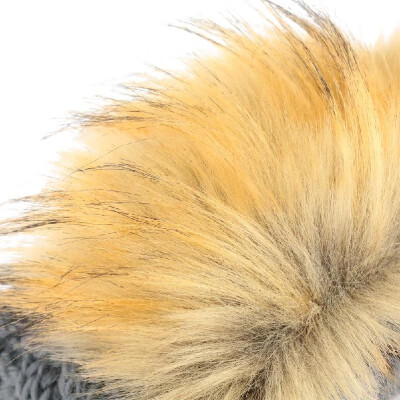 

New Women Knitted Headband Faux Fur Trim Elastic Hairband Ear Warmer Hat Headwear