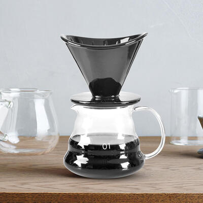 

Greensen Ceramic Coffee Filter Cup Single Hole Coffee Dripper Filtering Tool Black Home Coffee Filter Coffee Dripper