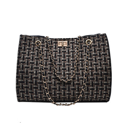 

Stone pattern bag female 2019 new Korean version of the collision color shoulder bag ins super fire wild broadband slung small square bag
