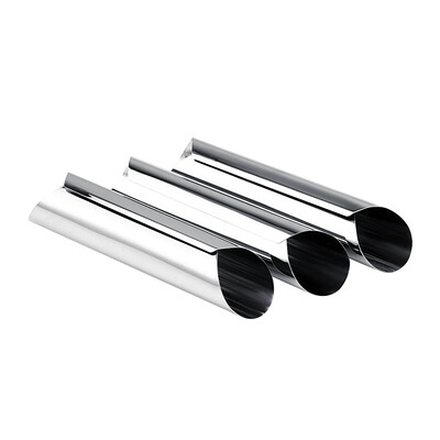 

3pcs Stainless Steel Spiral Baked Mold Croissants DIY Horn Pastry Tools