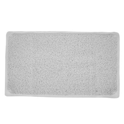 

Plastic Anti-Slip Mat Bathroom Shower Cover Pad Door Bath Mat with Sucker