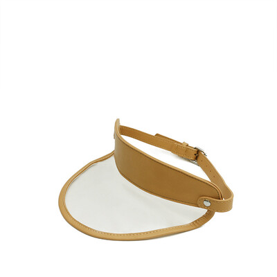 

Empty cap children summer sunscreen outdoor sports no top cap beach trip transparent eaves sun cap