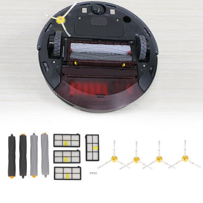 

Greensen Vacuum Cleaner Beater Brush Side Brushes Filters Kit for iRobot Roomba 800 860 870 980