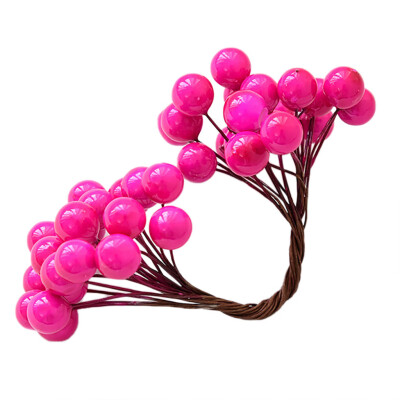 

Gobestart Simulation Christmas Berry Inserts DIY Accessories Christmas Ornaments Pendant