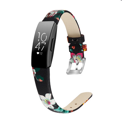 

〖Follure〗Replacement Large Leather Band Bracelet Watch Band For Fitbit InspireInspire HR