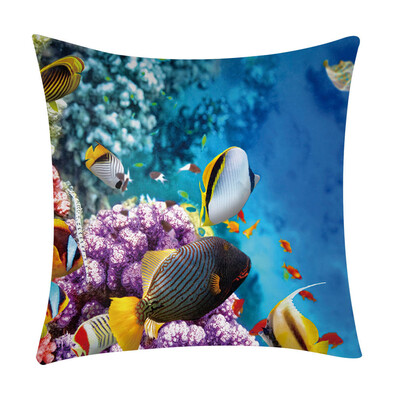 

〖Follure〗Print Pillow Case Polyester Sofa Car Cushion Cover Home Decor