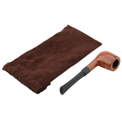 

Greensen 3mm Mini Deep Color Smooth Briar Tobacco Pipe Portable Smoking Cigarette Pipe