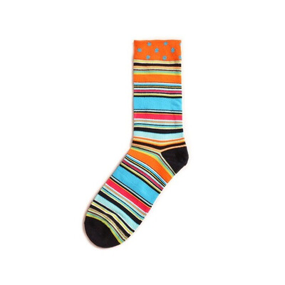

2019 Autumn And Winter Colorful Cartoon Socks For Men Women Cute Print Hosiery Fashion Korean Adult Socks Harajuku Geometric Pat
