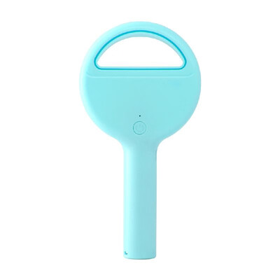 

Portable Fan USB Rechargeable Bladeless Fan Handheld Mini Cooler Blue