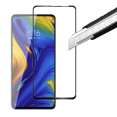 

2PCS Full Cover 9H Tempered Glass Screen Protector for Xiami Mi Mix 3