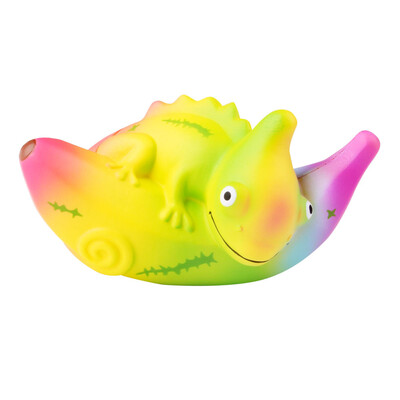 

Gotoamei Cute Chameleon Stress Reliever Scented Super Slow Rising Kids Squeeze Toys