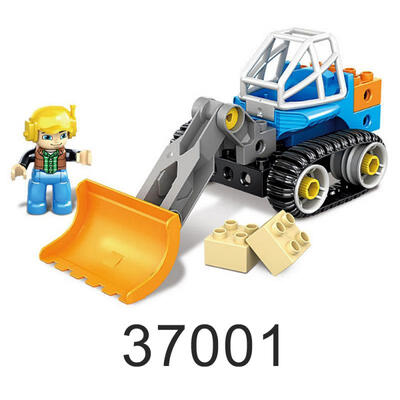 

Educational Engineering Vehicles Stacking Block Set Large Building Toys For Toddler