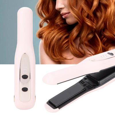 

Greensen Professional Mini Electric Hair Straightener Curler USB Charging Cordless Hair Styling Tools
