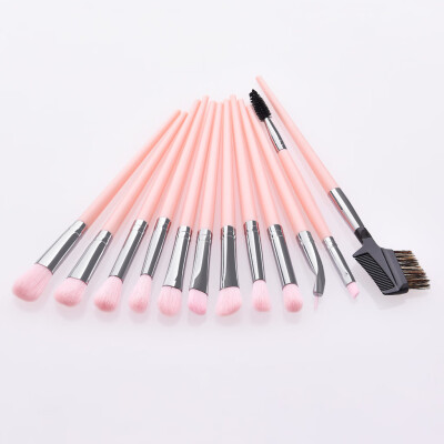 

〖Follure〗Foundation Cosmetic Eyebrow Eyeshadow Brush Makeup Brush Sets Tools 12PCS