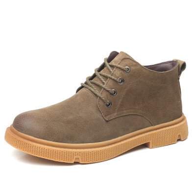 

Joker male Martin shoes tide British versatile tooling Martin boots mens leather boots casual head tide Martin shoes men