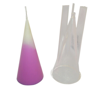 

Conical Candle Mold Plastic Candle Mold Household DIY Handmade Candle Mold Candle Making Accessories