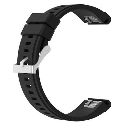 

26mm Silicone Quick Release Wrist Band Watch Strap for Garmin Fenix 5X3
