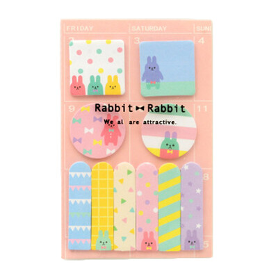 

Cute Unicorn Cat Panda Sticky Notes Memo Pad Paper Bookmarks School Supplies